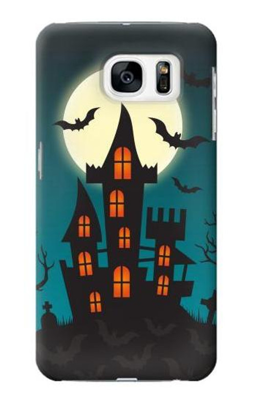 S3268 Halloween Festival Castle Case Cover Custodia per Samsung Galaxy S7