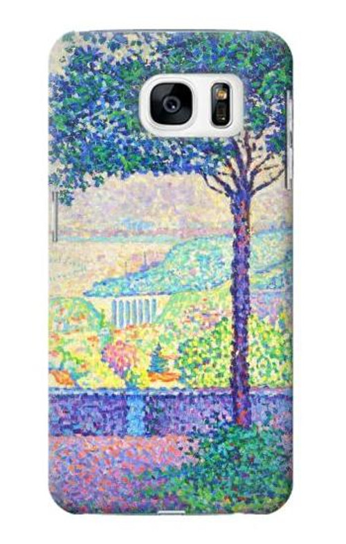 S3349 Paul Signac Terrace of Meudon Case Cover Custodia per Samsung Galaxy S7