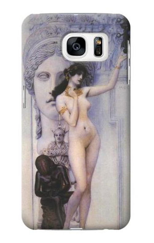 S3353 Gustav Klimt Allegory of Sculpture Case Cover Custodia per Samsung Galaxy S7