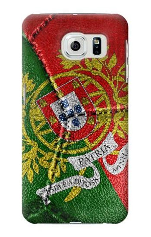 S3300 Portugal Flag Vintage Football Graphic Case Cover Custodia per Samsung Galaxy S6