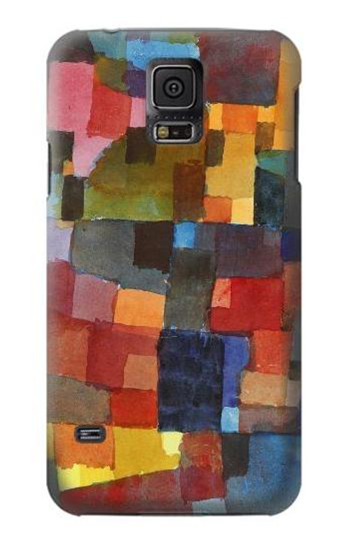 S3341 Paul Klee Raumarchitekturen Case Cover Custodia per Samsung Galaxy S5