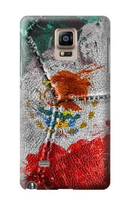 S3314 Mexico Flag Vinatage Foorball Graphic Case Cover Custodia per Samsung Galaxy Note 4