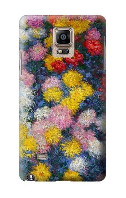 S3342 Claude Monet Chrysanthemums Case Cover Custodia per Samsung Galaxy Note 4