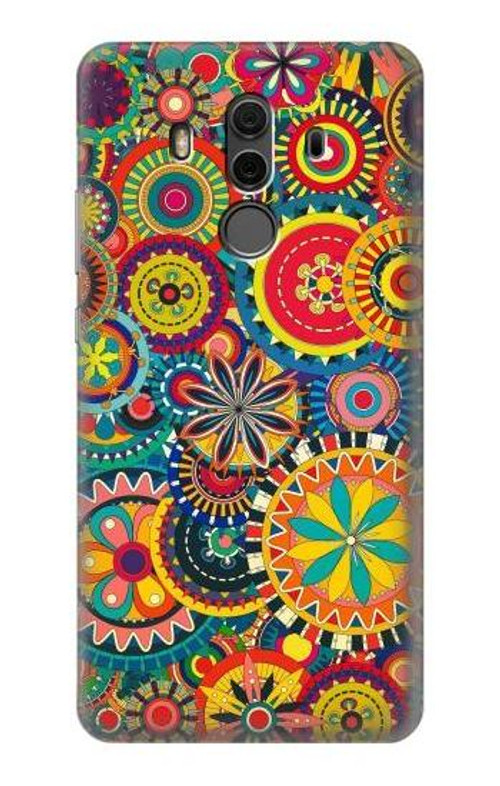 S3272 Colorful Pattern Case Cover Custodia per Huawei Mate 10 Pro, Porsche Design