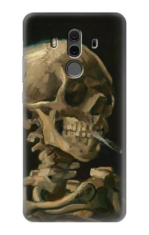 S3358 Vincent Van Gogh Skeleton Cigarette Case Cover Custodia per Huawei Mate 10 Pro, Porsche Design