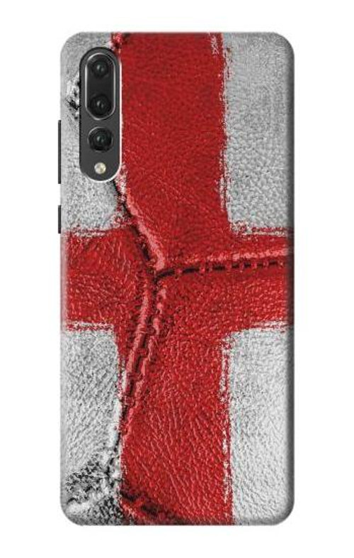 S3316 England Flag Vintage Football Graphic Case Cover Custodia per Huawei P20 Pro