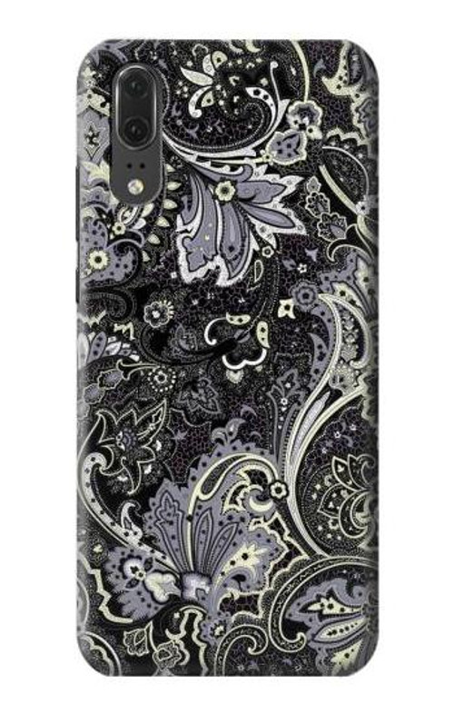 S3251 Batik Flower Pattern Case Cover Custodia per Huawei P20