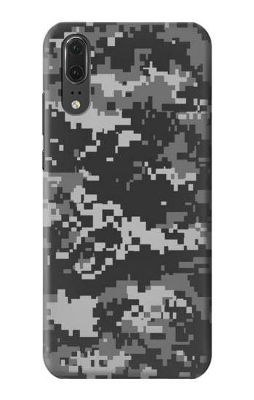 S3293 Urban Black Camo Camouflage Case Cover Custodia per Huawei P20