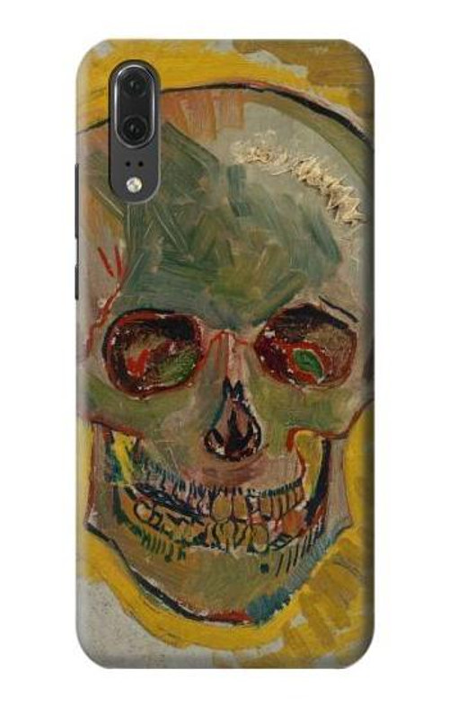 S3359 Vincent Van Gogh Skull Case Cover Custodia per Huawei P20