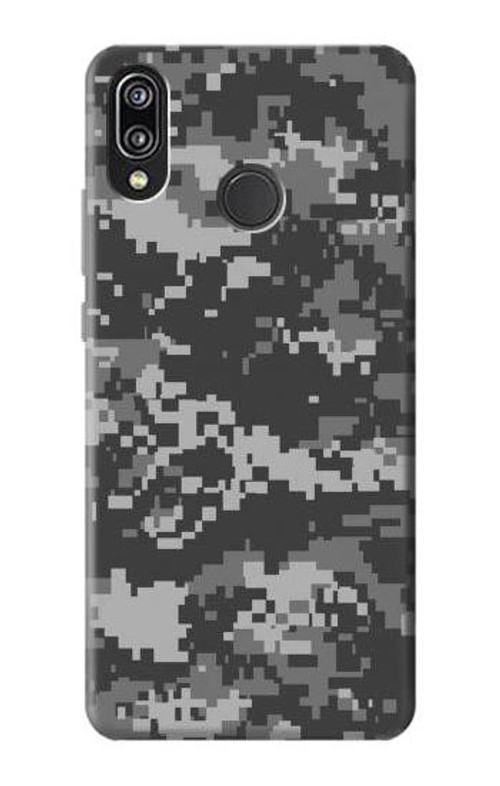 S3293 Urban Black Camo Camouflage Case Cover Custodia per Huawei P20 Lite