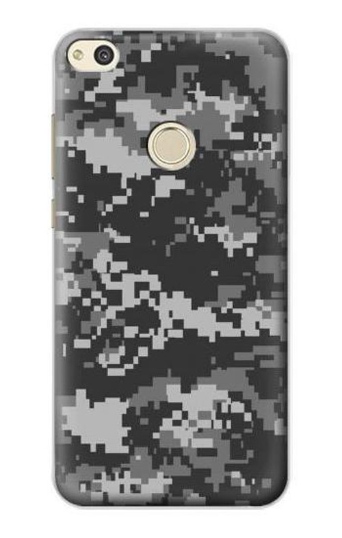 S3293 Urban Black Camo Camouflage Case Cover Custodia per Huawei P8 Lite (2017)