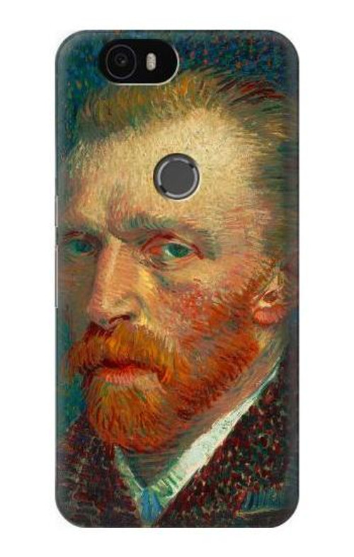 S3335 Vincent Van Gogh Self Portrait Case Cover Custodia per Huawei Nexus 6P