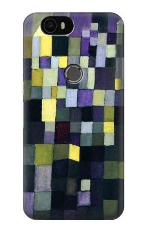 S3340 Paul Klee Architecture Case Cover Custodia per Huawei Nexus 6P