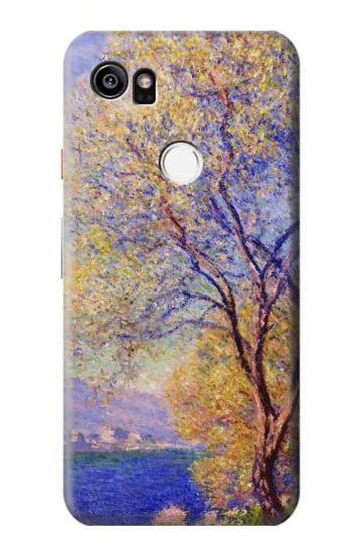 S3339 Claude Monet Antibes Seen from the Salis Gardens Case Cover Custodia per Google Pixel 2 XL