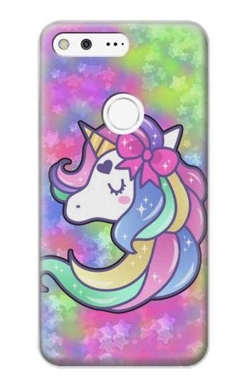 S3264 Pastel Unicorn Case Cover Custodia per Google Pixel XL