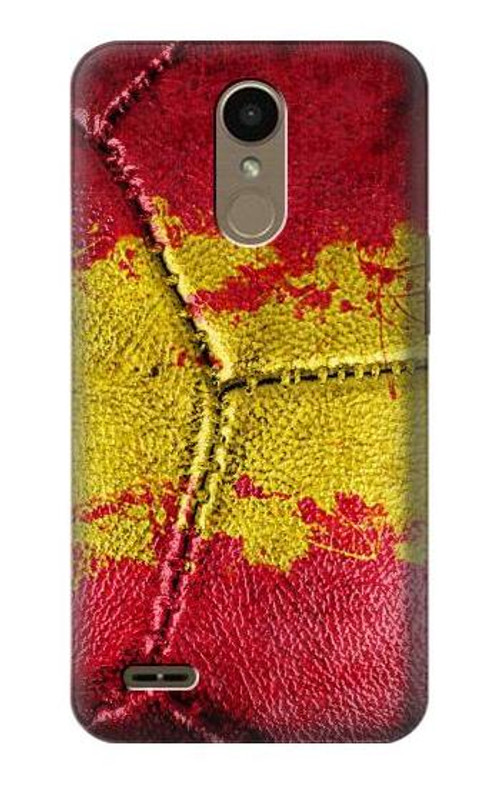 S3315 Spain Flag Vintage Football Graphic Case Cover Custodia per LG K10 (2018), LG K30