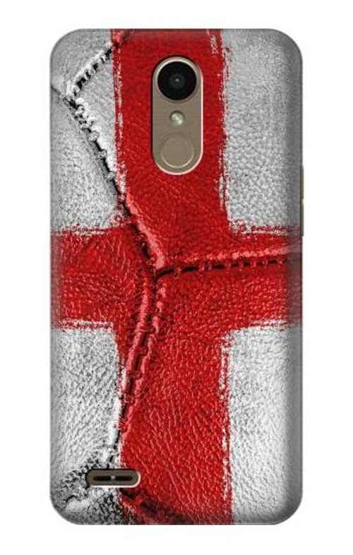 S3316 England Flag Vintage Football Graphic Case Cover Custodia per LG K10 (2018), LG K30