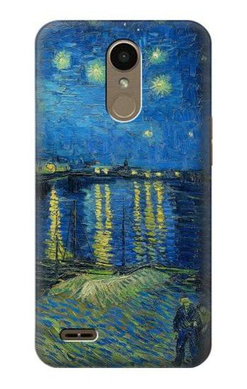 S3336 Van Gogh Starry Night Over the Rhone Case Cover Custodia per LG K10 (2018), LG K30