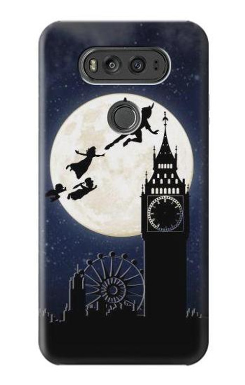 S3249 Peter Pan Fly Full Moon Night Case Cover Custodia per LG V20