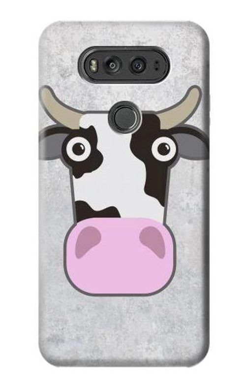 S3257 Cow Cartoon Case Cover Custodia per LG V20