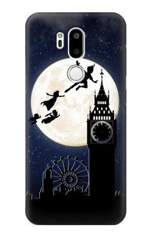 S3249 Peter Pan Fly Full Moon Night Case Cover Custodia per LG G7 ThinQ