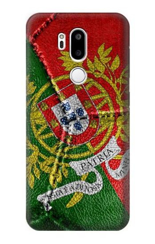 S3300 Portugal Flag Vintage Football Graphic Case Cover Custodia per LG G7 ThinQ