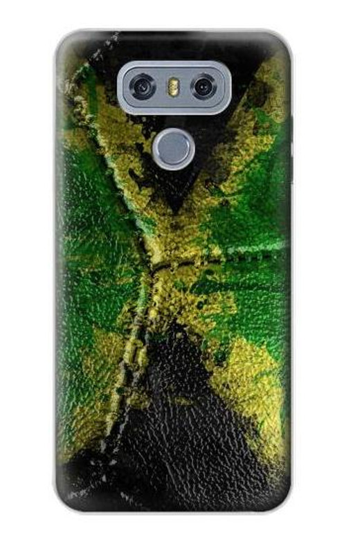 S3319 Jamaica Flag Vintage Football Graphic Case Cover Custodia per LG G6