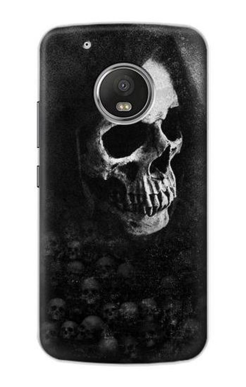 S3333 Death Skull Grim Reaper Case Cover Custodia per Motorola Moto G5 Plus