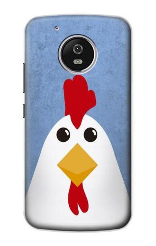 S3254 Chicken Cartoon Case Cover Custodia per Motorola Moto G5