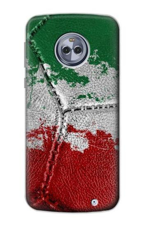 S3318 Italy Flag Vintage Football Graphic Case Cover Custodia per Motorola Moto X4