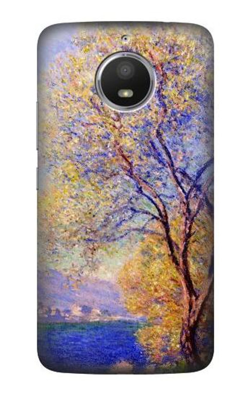 S3339 Claude Monet Antibes Seen from the Salis Gardens Case Cover Custodia per Motorola Moto E4 Plus