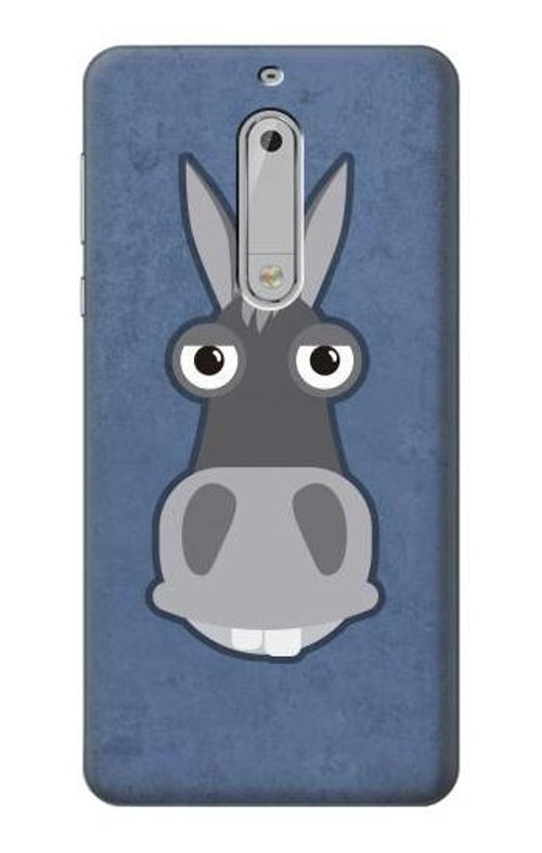 S3271 Donkey Cartoon Case Cover Custodia per Nokia 5