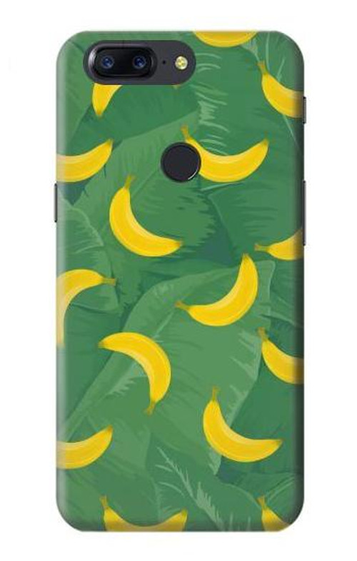 S3286 Banana Fruit Pattern Case Cover Custodia per OnePlus 5T