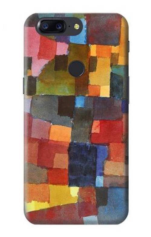 S3341 Paul Klee Raumarchitekturen Case Cover Custodia per OnePlus 5T