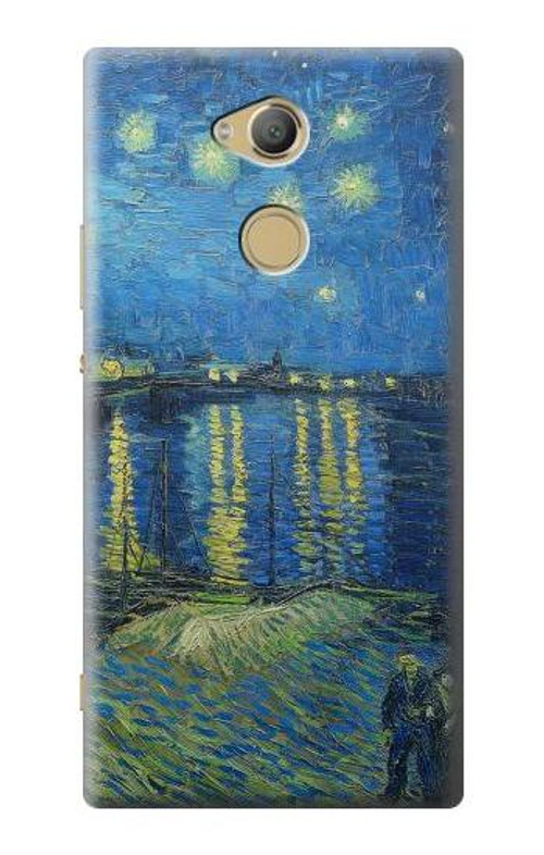 S3336 Van Gogh Starry Night Over the Rhone Case Cover Custodia per Sony Xperia XA2 Ultra