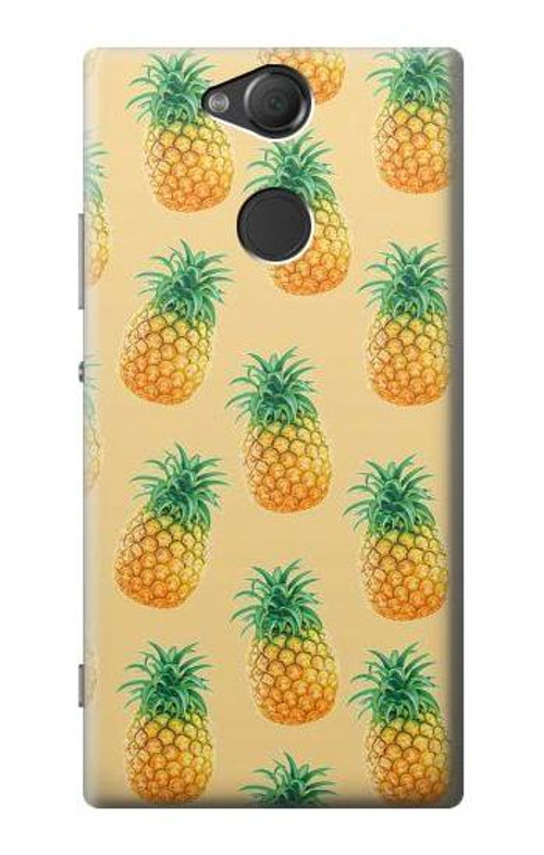 S3258 Pineapple Pattern Case Cover Custodia per Sony Xperia XA2