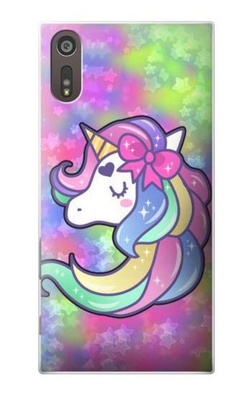 S3264 Pastel Unicorn Case Cover Custodia per Sony Xperia XZ