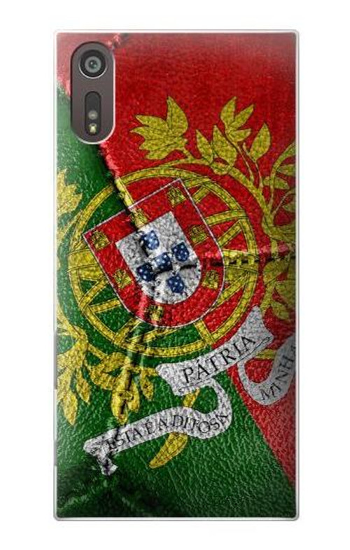 S3300 Portugal Flag Vintage Football Graphic Case Cover Custodia per Sony Xperia XZ