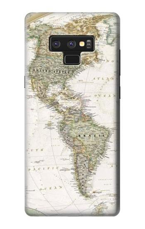 S0604 World Map Case Cover Custodia per Note 9 Samsung Galaxy Note9 S0604 World Map Case Cover Custodia per Note 9 Samsung Galaxy Note9