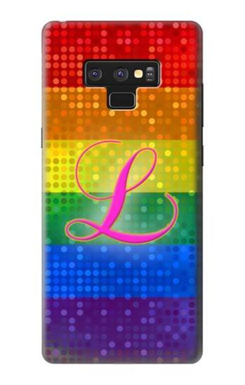 S2900 Rainbow LGBT Lesbian Pride Flag Case Cover Custodia per Note 9 Samsung Galaxy Note9