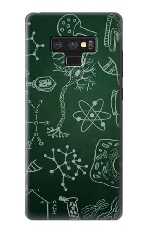 S3211 Science Green Board Case Cover Custodia per Note 9 Samsung Galaxy Note9