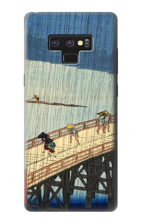 S3347 Utagawa Hiroshige Sudden shower Case Cover Custodia per Note 9 Samsung Galaxy Note9