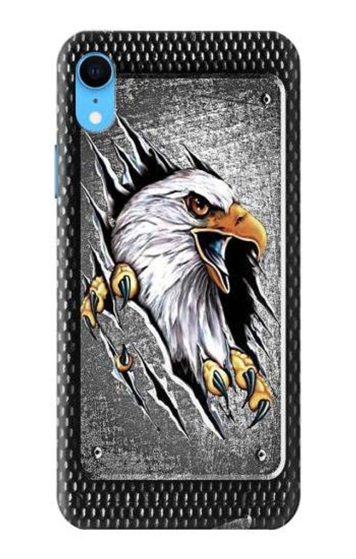 S0855 Eagle Metal Case Cover Custodia per iPhone XR
