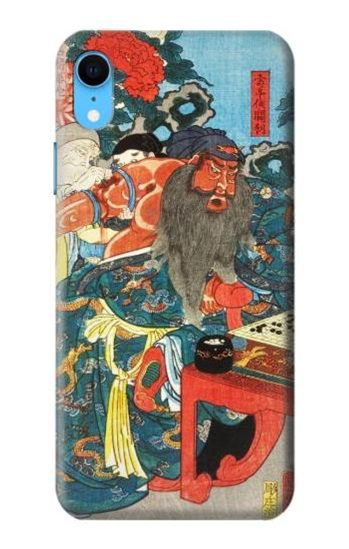 S1826 Utagawa Kuniyoshi Guan Yu Case Cover Custodia per iPhone XR