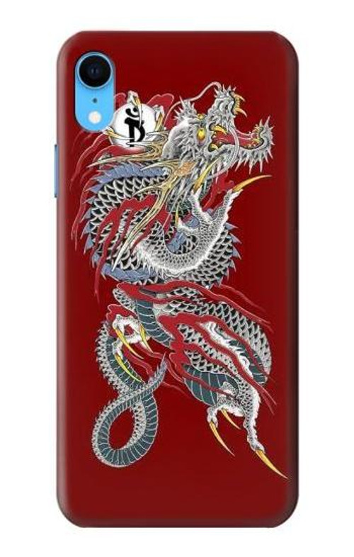 S2104 Yakuza Dragon Tattoo Case Cover Custodia per iPhone XR