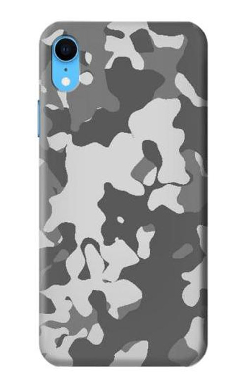 S2186 Gray Camo Camouflage Graphic Printed Case Cover Custodia per iPhone XR