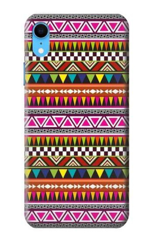 S2292 Aztec Tribal Pattern Case Cover Custodia per iPhone XR