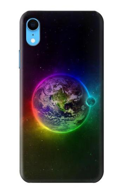 S2570 Colorful Planet Case Cover Custodia per iPhone XR