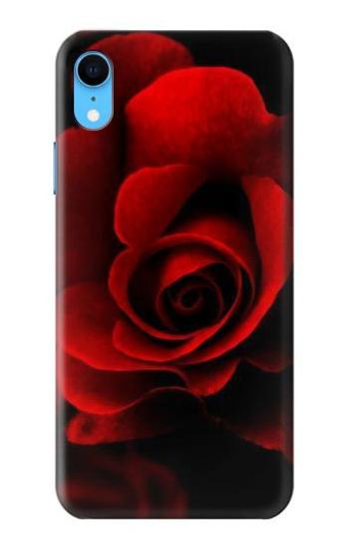 S2898 Red Rose Case Cover Custodia per iPhone XR