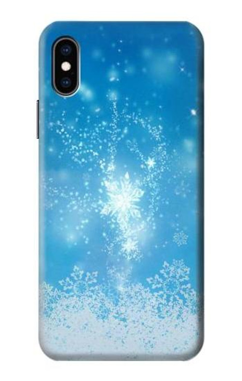 S2923 Frozen Snow Spell Magic Case Cover Custodia per iPhone X, iPhone XS